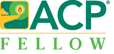Fellow of the American College of Physicians (FACP) emblem